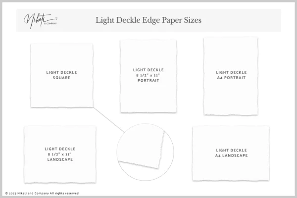 Deckle Edge (Hand Torn) Paper Mockup Kit - Image 3