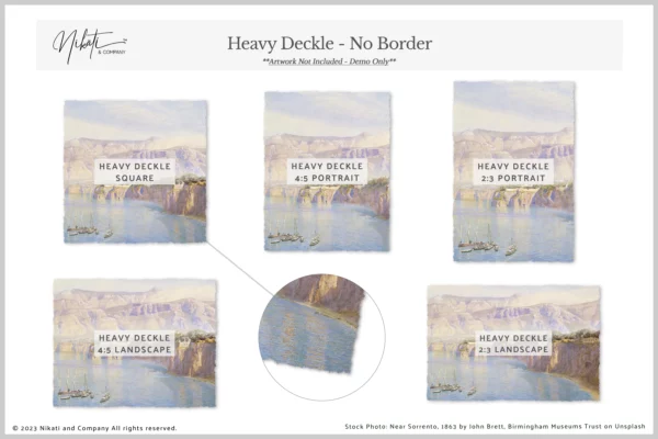Deckle Edge (Torn Paper) Print Mockup Kit - Image 8