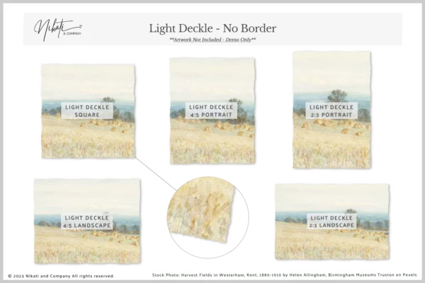 Deckle Edge (Torn Paper) Print Mockup Kit - Image 7