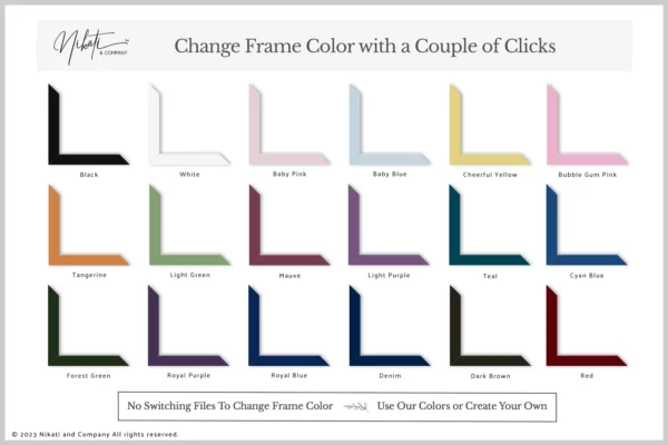Gallery Frame Mockup Kit - Image 9