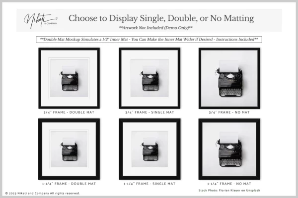 Gallery Frame Mockup Kit - Image 11