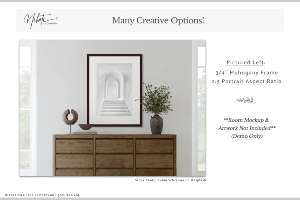 Wood Frame Mockup Kit - Image 2