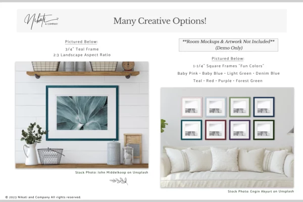 Wood Frame Mockup Kit - Image 4