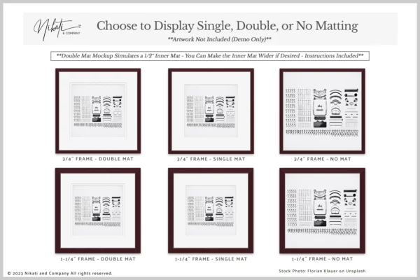 Wood Frame Mockup Kit - Image 11
